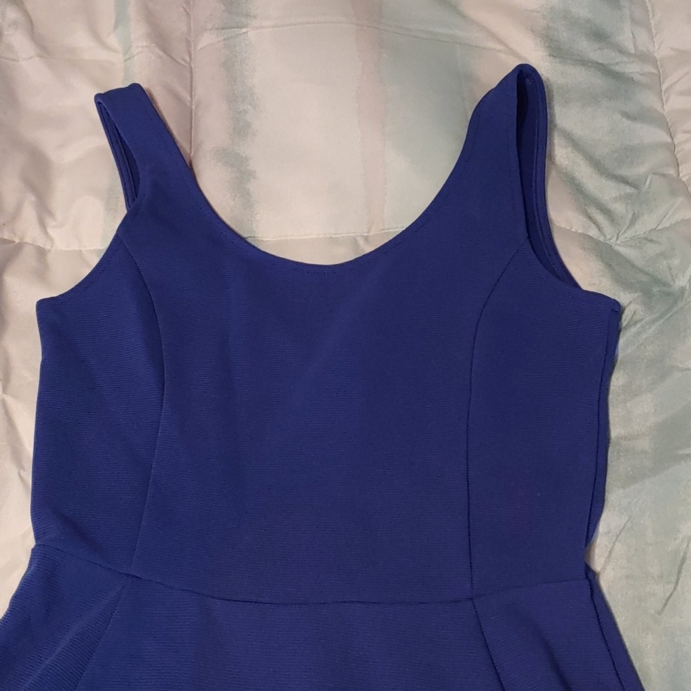 Blue Skater dress